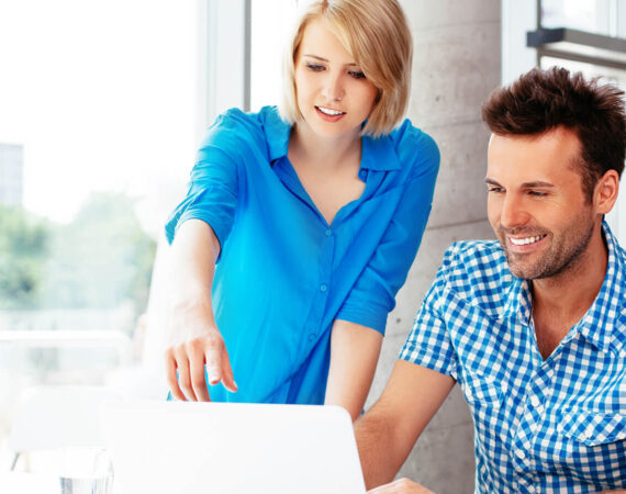 Managing an internal data server and website server